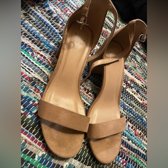 Target | Shoes | Target Nude Platform Heels Size 7 | Poshmark